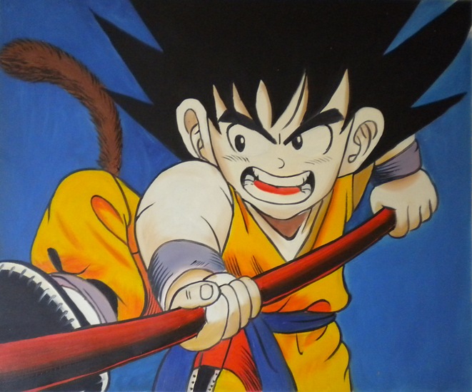 store falso d'autore Goku di sconosciuto